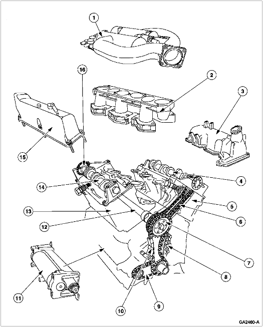 Ford Explorer 1998 Timing Chain