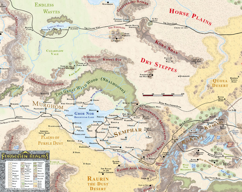 Forgotten Realms Map