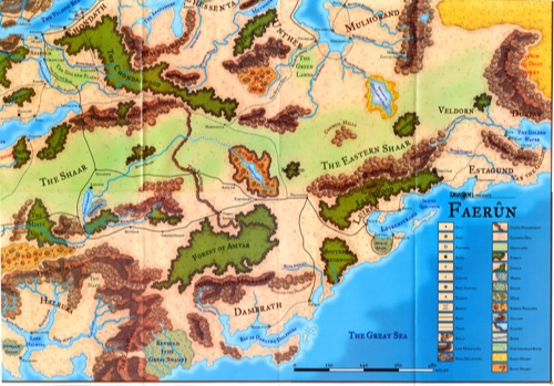 Forgotten Realms Map Download