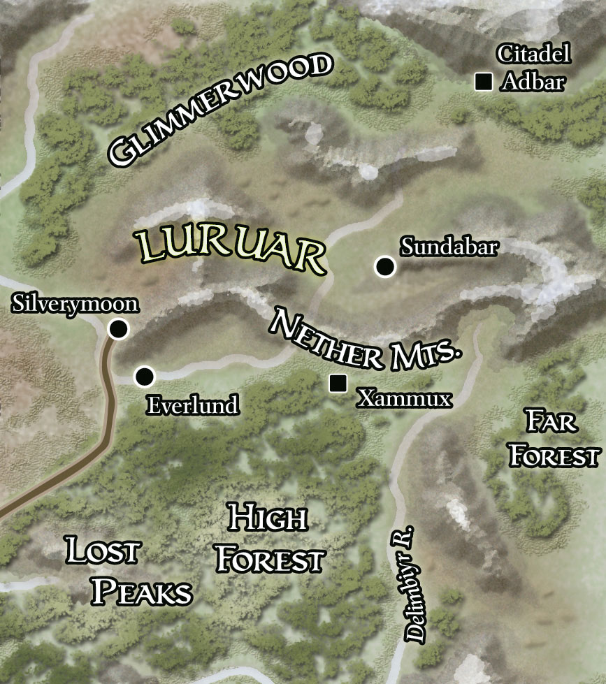 Forgotten Realms Wiki Map