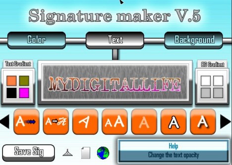 Forums Signature Maker