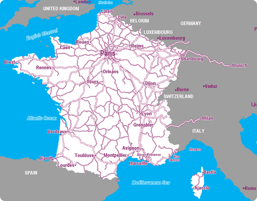 France Map Pdf