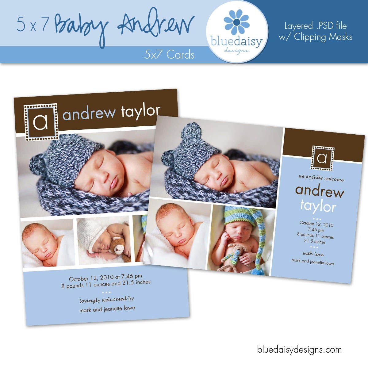 Free Birth Announcement Templates