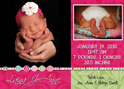 Free Birth Announcement Templates For Mac