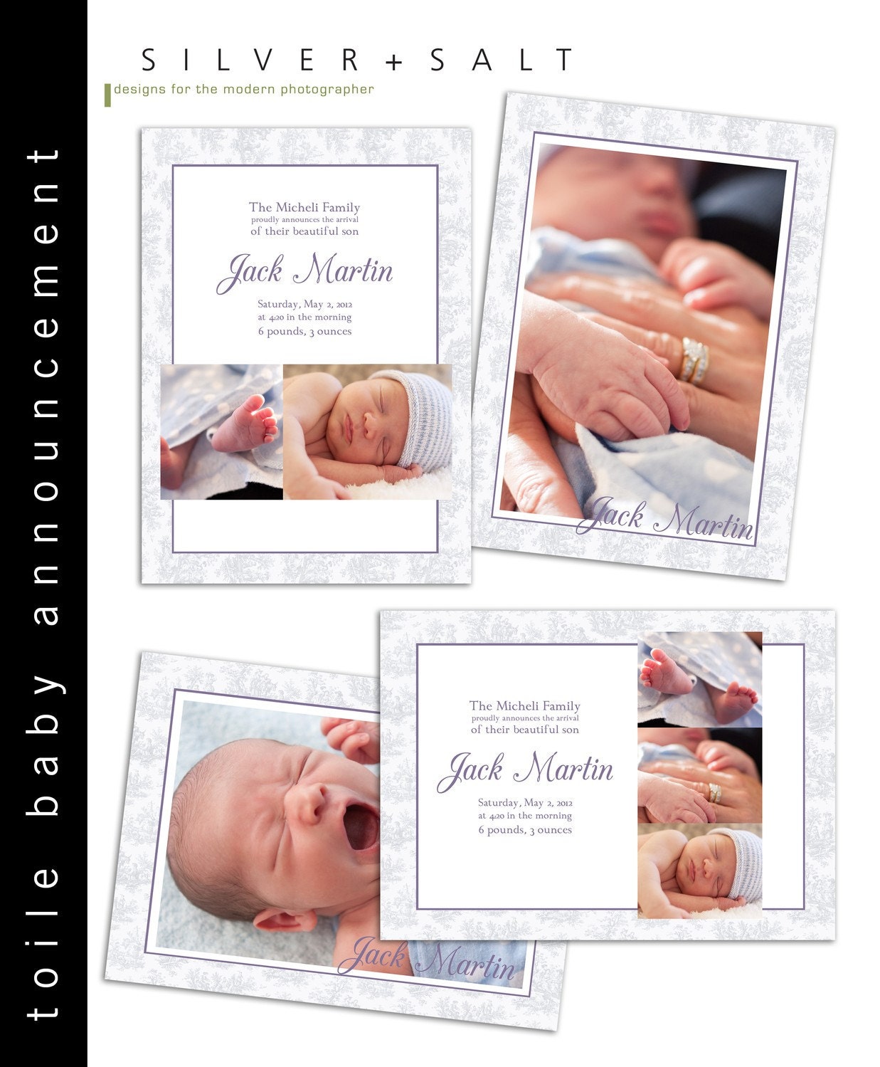 Free Birth Announcement Templates For Photoshop