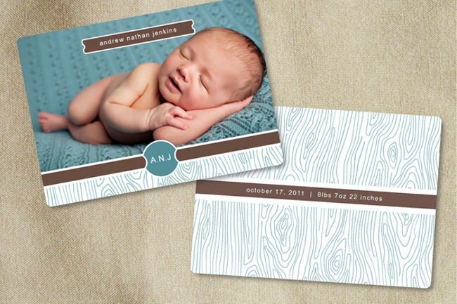 Free Birth Announcement Templates For Photoshop