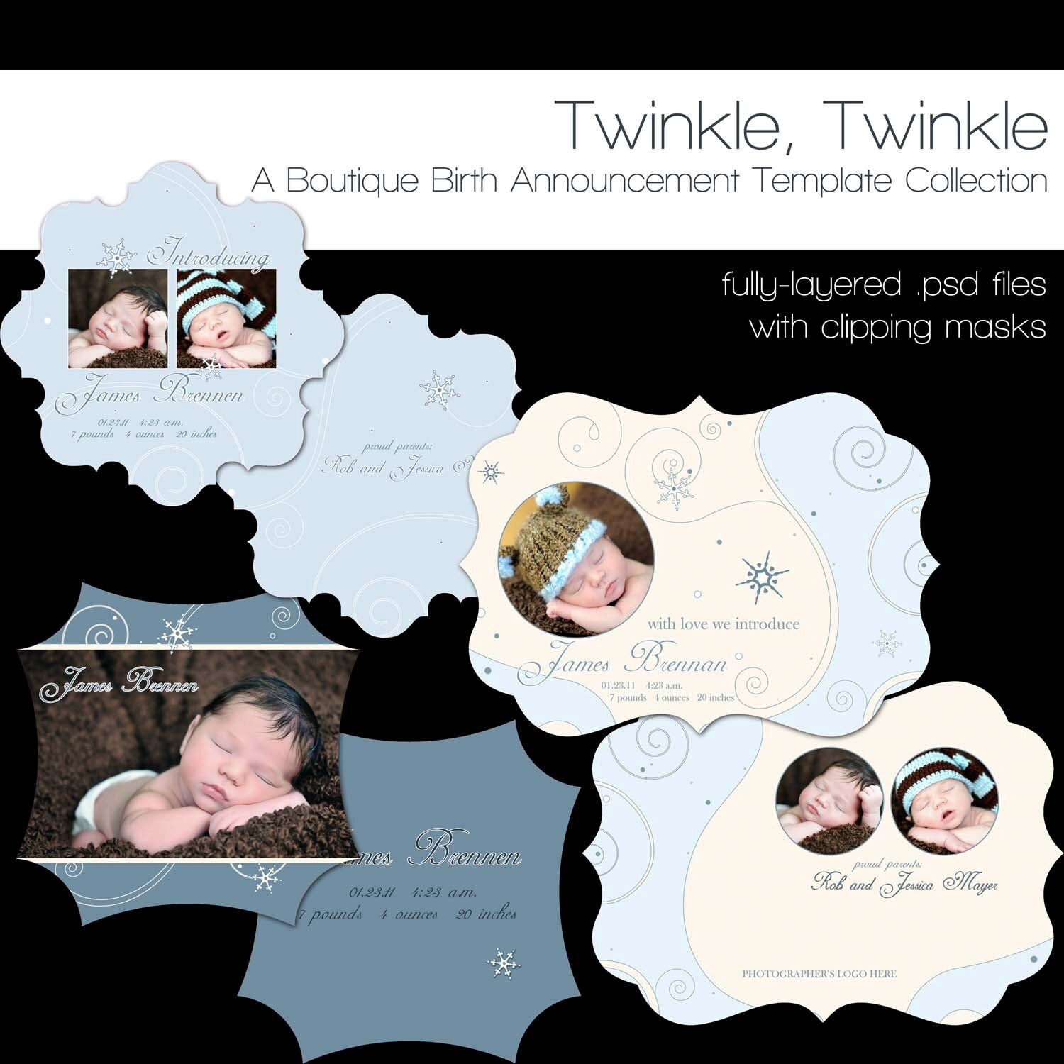 Free Birth Announcement Templates For Word