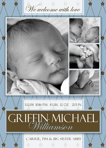 Free Birth Announcement Templates Printable