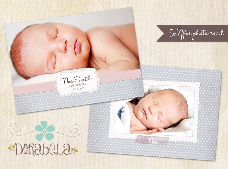 Free Birth Announcement Templates Psd