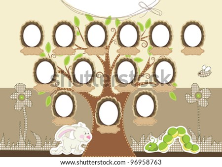 Free Blank Family Tree Template For Kids