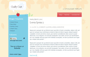 Free Blogger Templates Cute