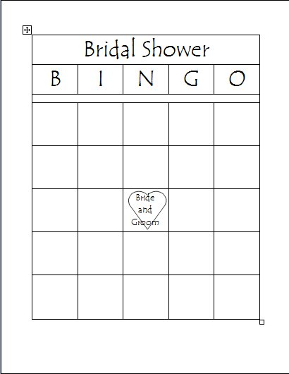 Free Bridal Shower Games