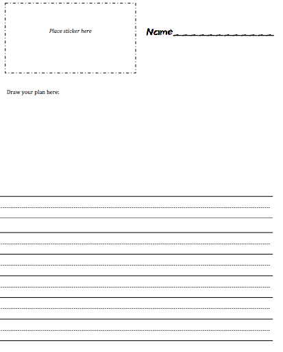 Free First Grade Writing Paper Template