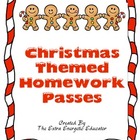 Free Homework Pass Printable