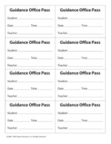 Free Homework Pass Printable