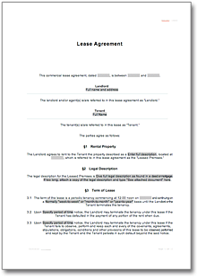 Free Lease Agreement Template Download