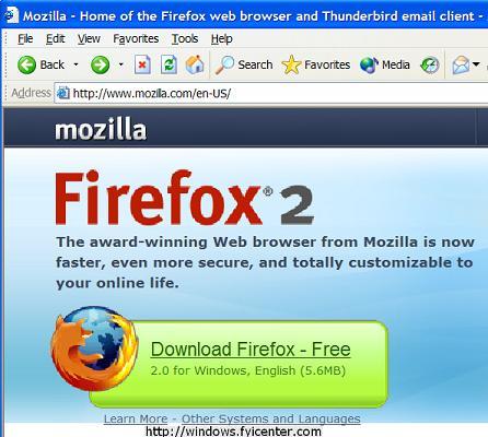 Free Mozilla Firefox Download