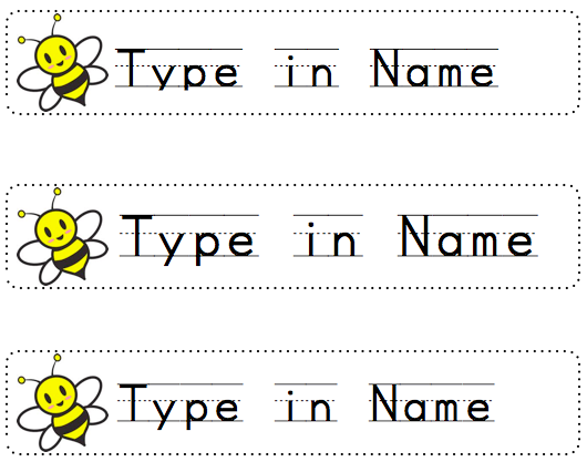 Free Name Tags Templates