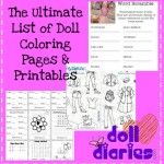 Free Printable American Girl Doll Coloring Pages