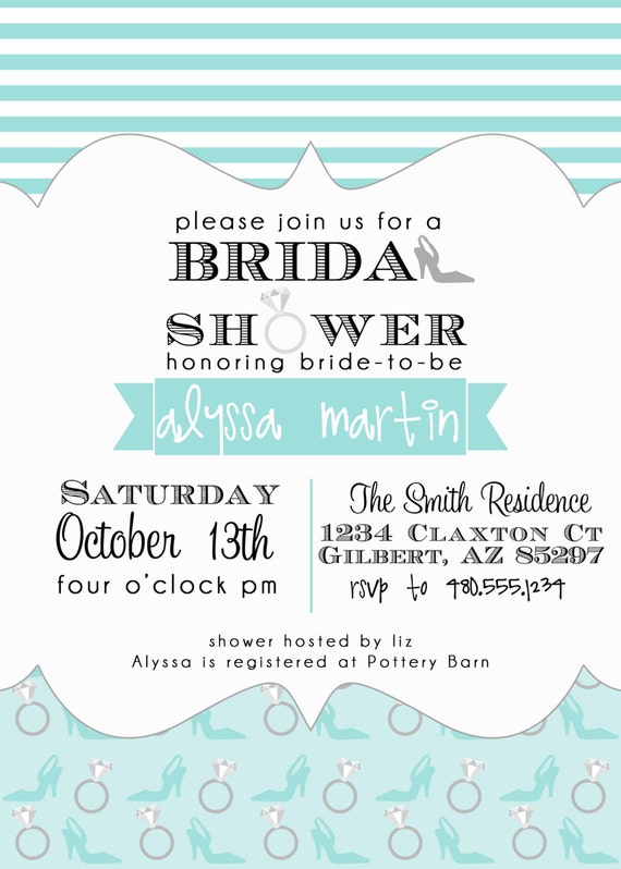 Free Printable Bridal Shower Invitations