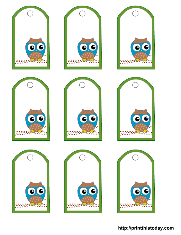 Free Printable Gift Tags Templates