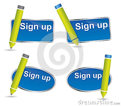 Free Sign Up Icon