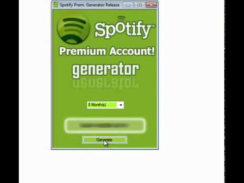 Free Spotify Premium Code Generator