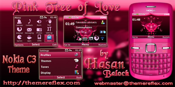 Free Themes For Nokia C3 Mobile