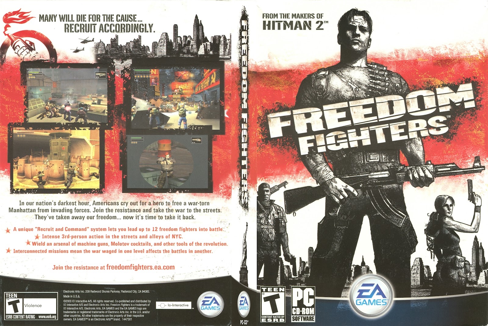 Freedom Fighters Gameplay