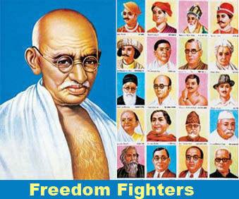 Freedom Fighters Of India Wallpaper