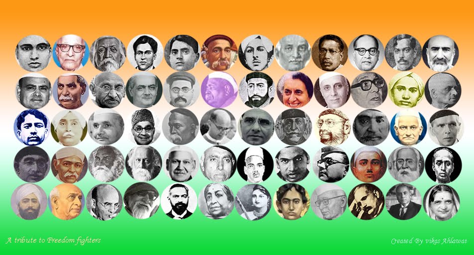 Freedom Fighters Of India With Names