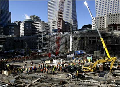 Freedom Tower Construction