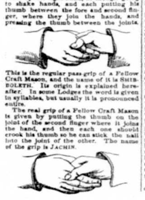 Freemason Handshake Meaning