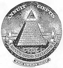 Freemason Symbols On Money