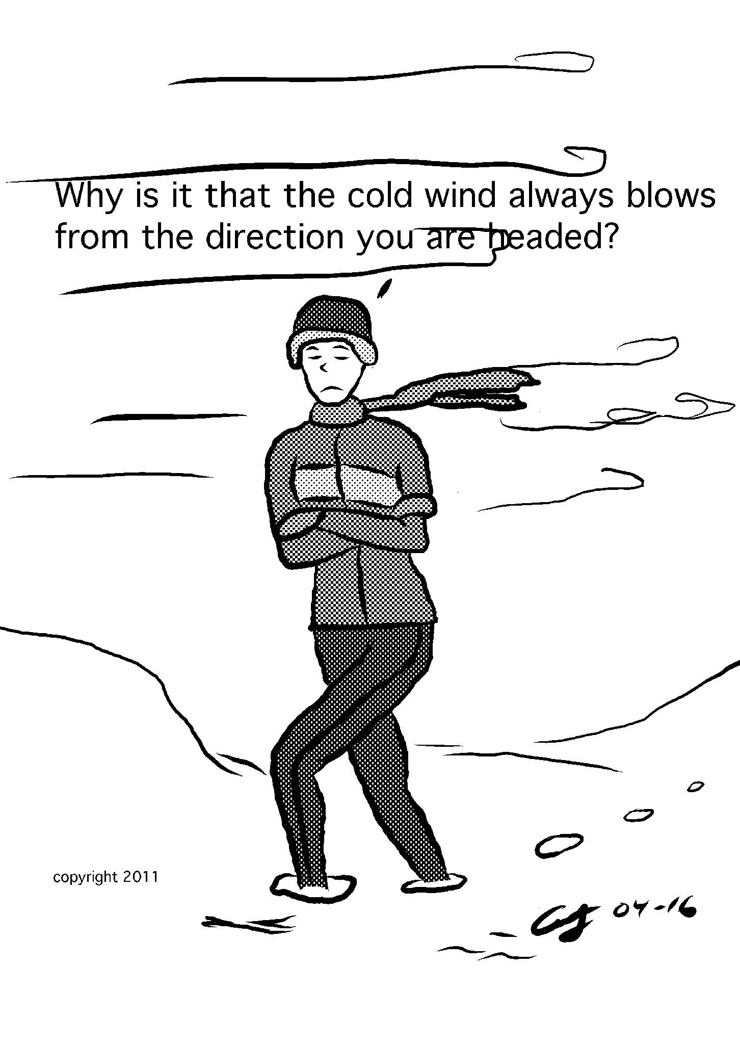 Freezing Cold Cartoon