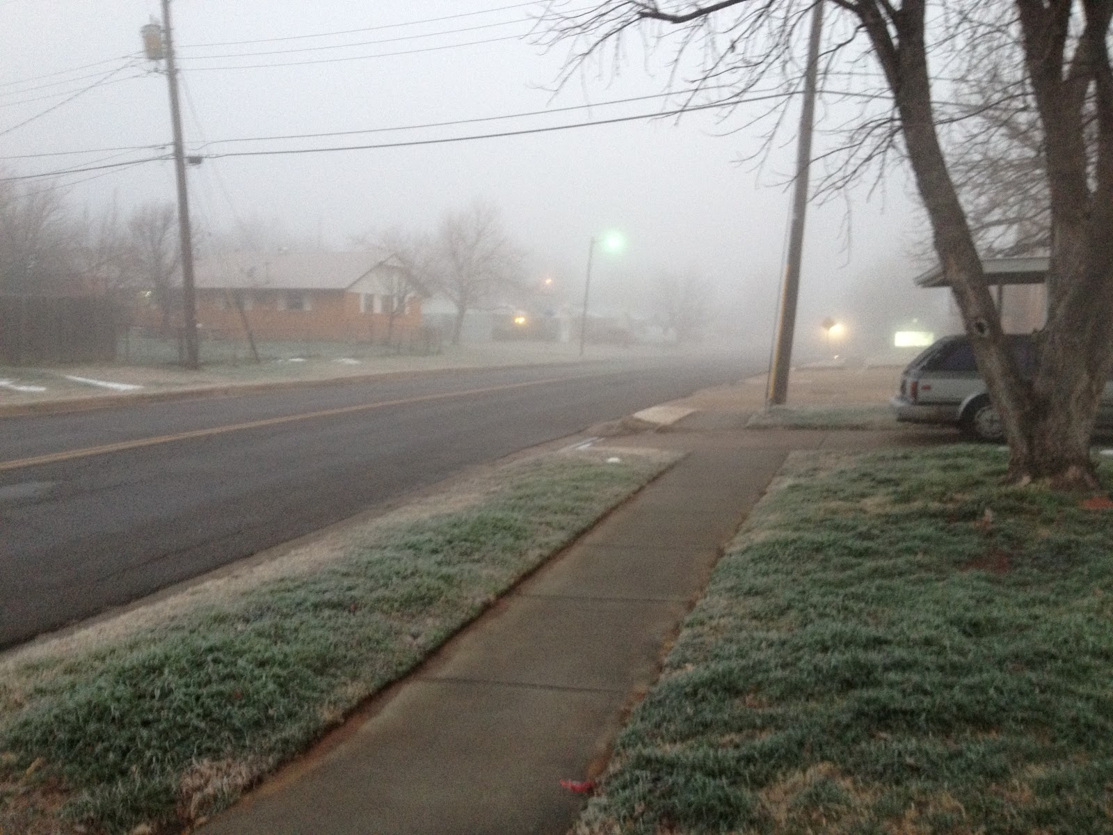 Freezing Fog London