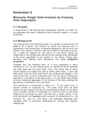 Freezing Point Depression Constant Units