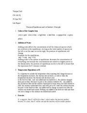 Freezing Point Depression Lab Report