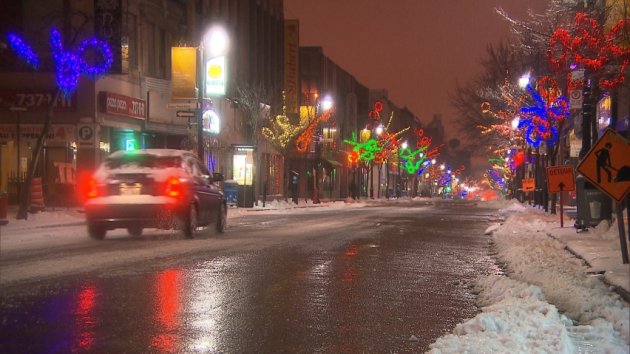 Freezing Rain Montreal