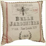 French Feedsack Fabric