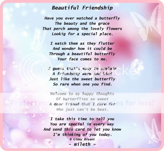 Friendship Poems For Kids