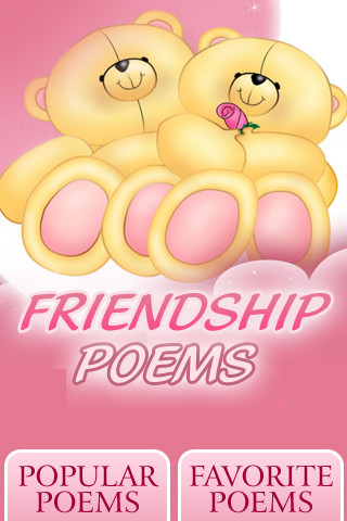 Friendship Poems In English