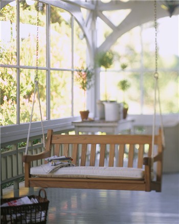 Front Porch Swing Afternoon