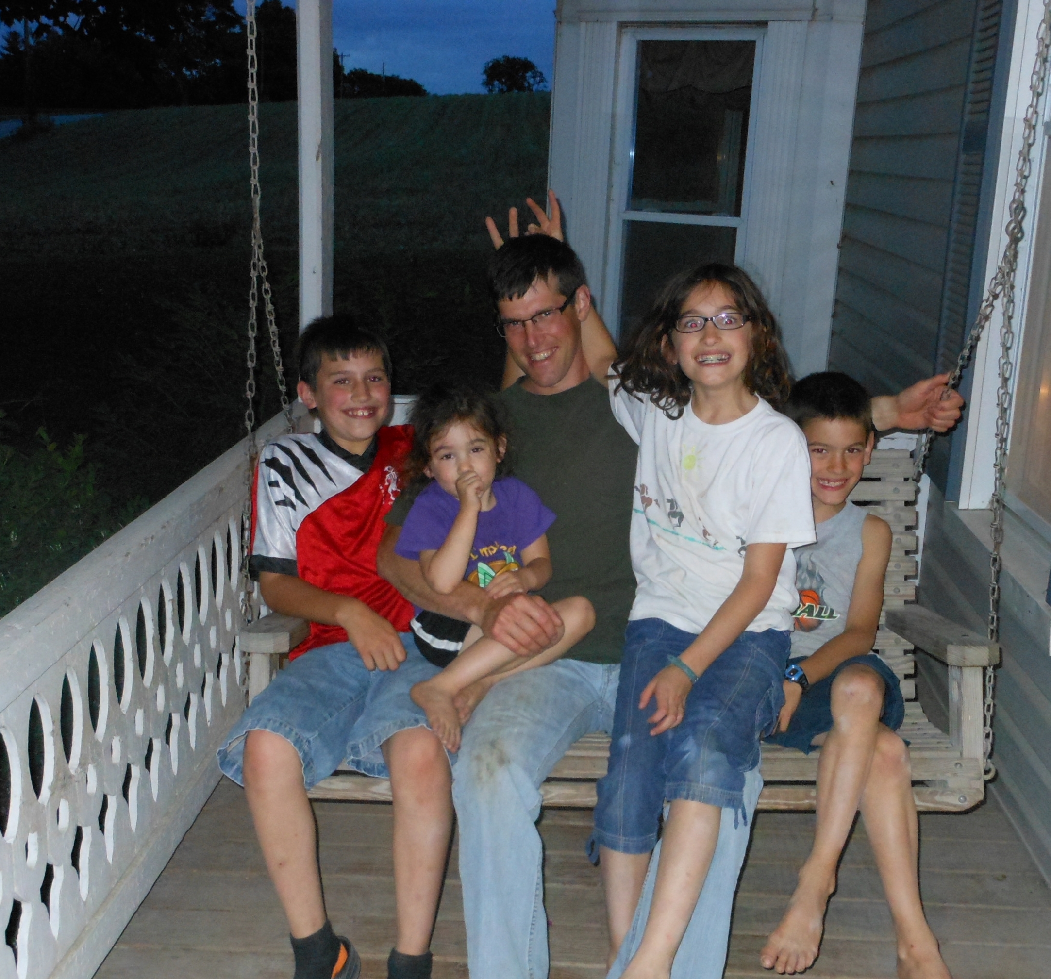 Front Porch Swing Afternoon