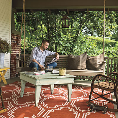 Front Porch Swing Afternoon