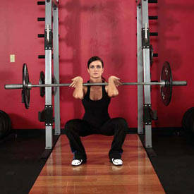 Front Squat Grip Width