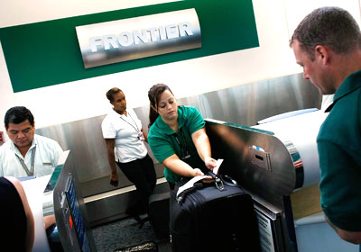 Frontier Airlines Inside