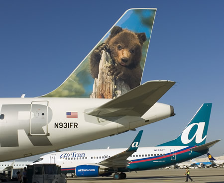 Frontier Airlines Interior