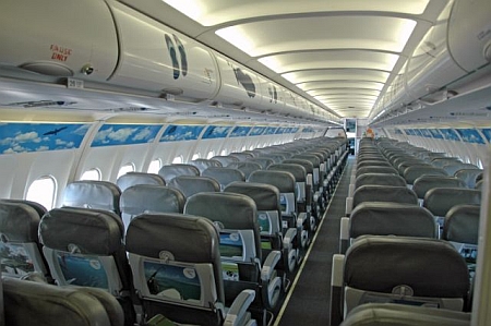 Frontier Airlines Interior