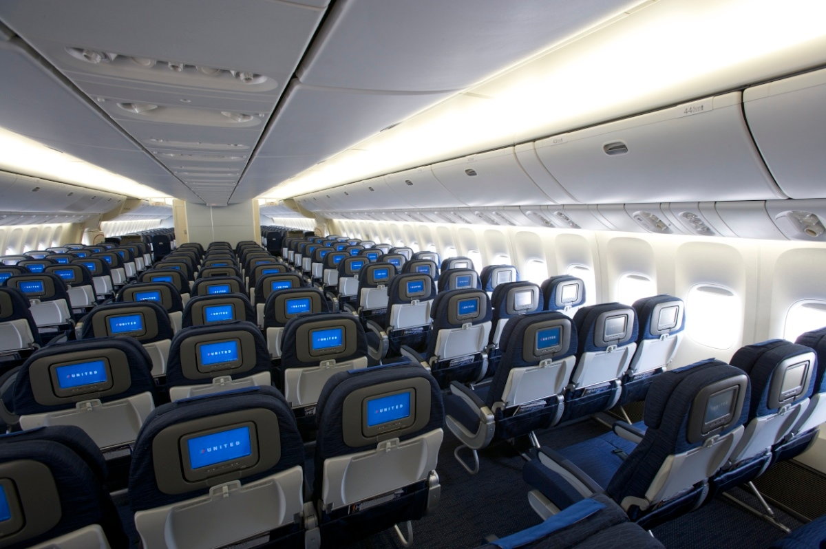 Frontier Airlines Interior